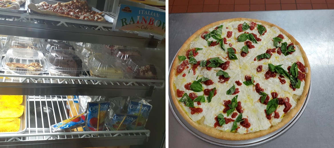 Rosario Pizza Menu