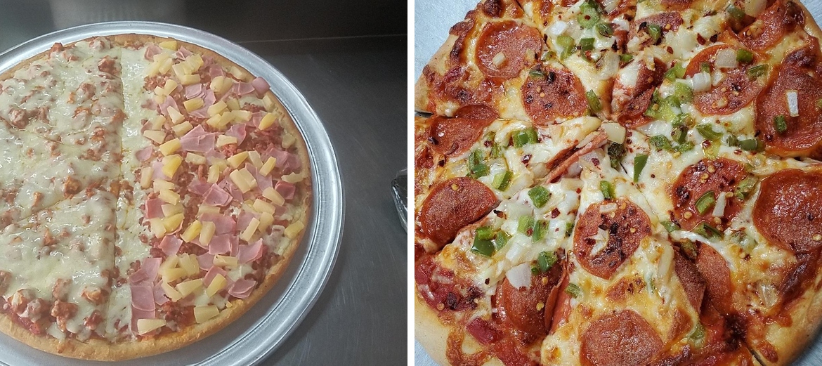 Rosario Pizza Menu